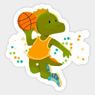 Dunkasaurus Sticker